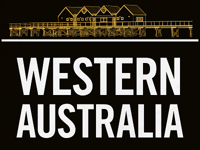 Chalkposters Western Australia chalk illustrator poster western australia