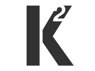 K2 Logo Square graphic logo logo design
