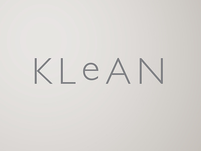 Klean Logo graphic graphicdesign logo logodesigner logotype