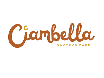Ciambella Logo bakerylogo cafe donut graphicdesign logo logodesign logotype script
