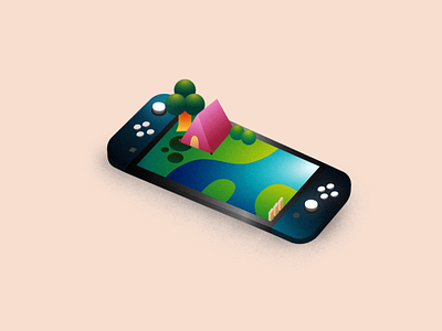 Finding my personal style through Animal Crossing animal crossing illustration isometric illustration nintendo switch vector