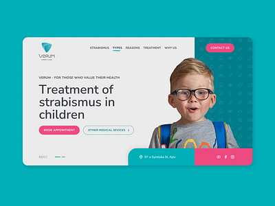 Landing Page for Clinic