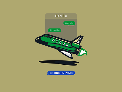 NBA Finals Game 6- Celtics Space Shuttle; Dubs in 6 air max 95 boston celtics branding design graphic design illustration nba vector