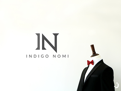 Indigo Nomi branding design logo minimal