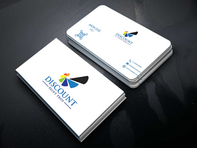 Creative Business Card appointment awesome blue businesscard logo thekonakhatun visitingcard white wow