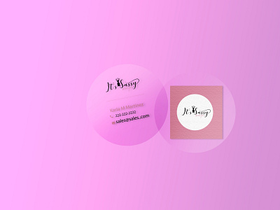 fashion business card