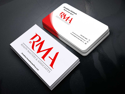 real estate business card design