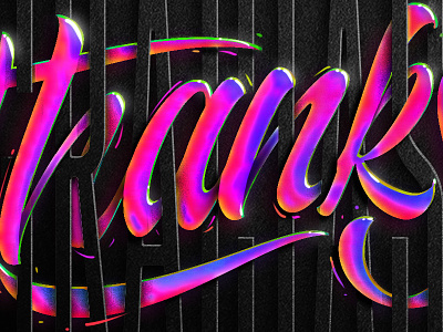 5k followers on Instagram !! 3dtype branding design lettering logo photography pink shirt t-shirt type typography