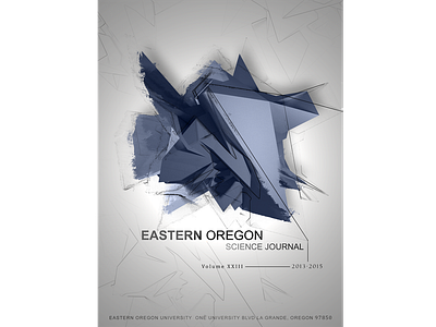 Eastern Oregon Science Journal Cover Design