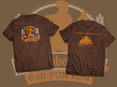 5k Race T-Shirt apparel design apparel mockup branding design logo design print design screenprinting typography