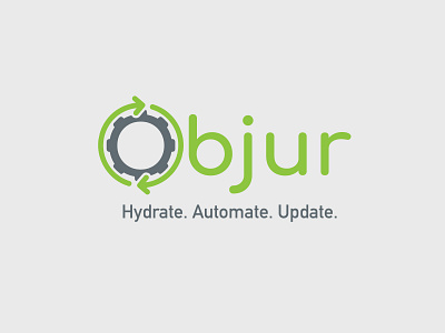 Objur Logo branding design graphic design logo logo design print typography ui web