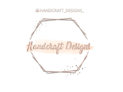 Handcraft design logo cater custom design designs gimp handcraft logo shadow