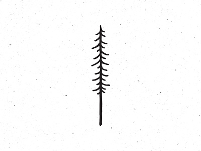 The lone pine by Christopher Perry on Dribbble