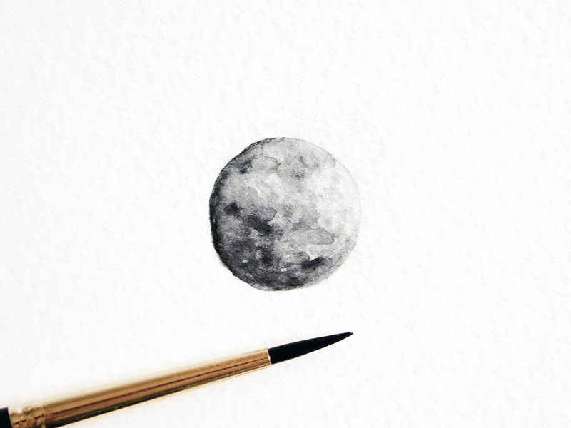 Moon by Christopher Perry on Dribbble