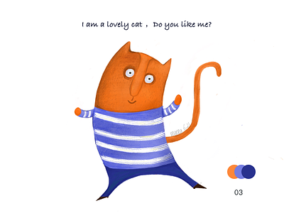 miao~Do you like me？ 365days cat illustration