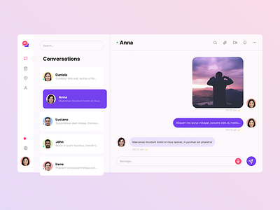 Corporate Messenger App - Light Version