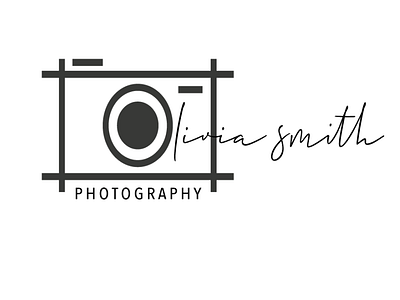 Photography camera logo