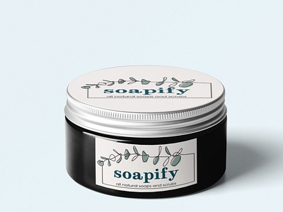 Soap company logo mockup