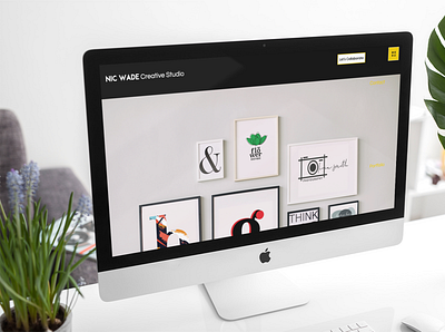 NIC WADE WEBSITE DESIGN branding branding design design concept website