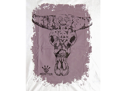 PRIMITIVA: Sacred Skull art artist braziliandesigner design designinspirations icarocorpse icon illustration primitiva silkscreen tee tshirt