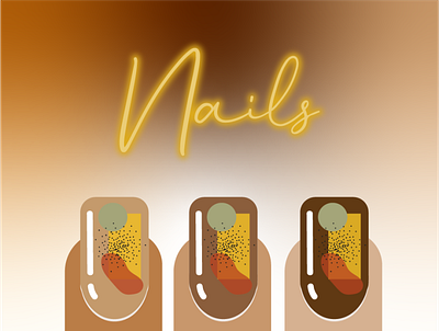 Melanin Nails illustration melanin nails