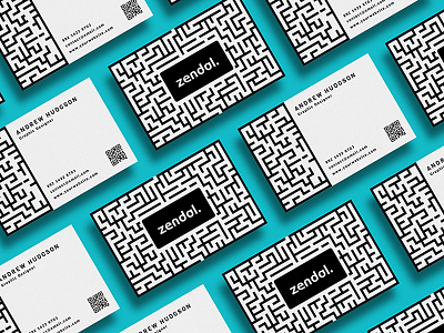 Zendal Labyrinth Business Card