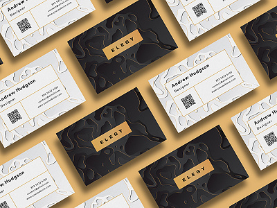 Deluxe Elegy Business Card