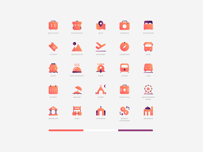 Travel Icon Set