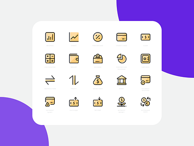 Finance Icon Set