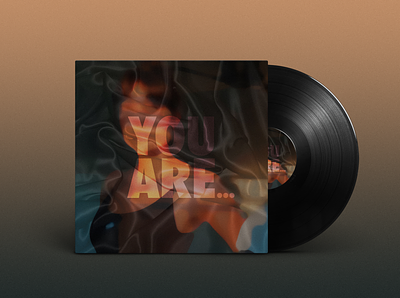 you are... album artwork album cover album cover art art graphic design graphic design illustrator music typography