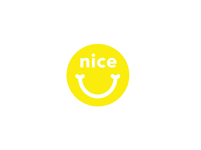 Nice design happy illustration nice smile yellow