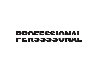 Drawing the line. personal professional typography