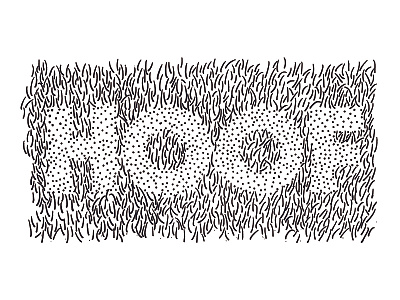 HOOF drawing hair hoof illustration shaved