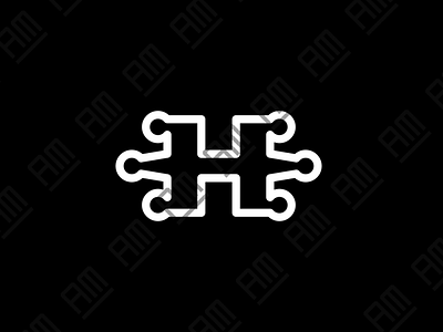 Letter H Tech Logo | Logo For Sale