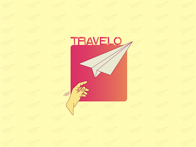 LOGO Travelo airplane logo art branding design graphic design illustration illustration logo illustrator logo travel vector
