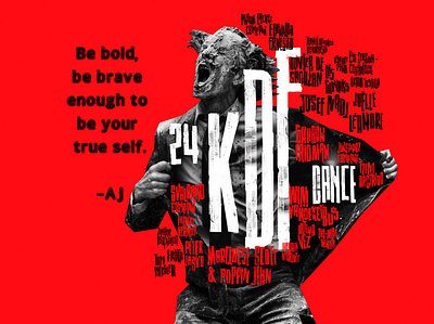 Be bold be brave enough to be your true self