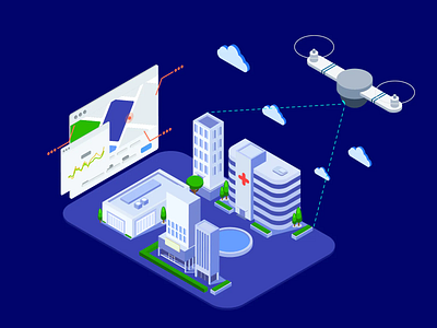 isometric design Infographic Vector Illustrations