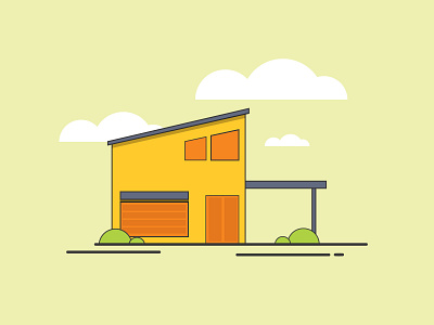 HOME 2- ILLUSTRATION 2d adobe adobe illustrator art colors concept design dribble flatillustration home house illustration illustrator vector vectorart