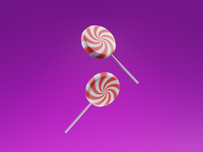 Lollipop 3d adobe illustrator art blender candy design dribble illustra illustration illustrator lollipop render stylized 3d