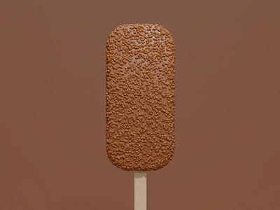 Chocolate bar 3d 3dart art blender brown chocolate bar design dribble graphic design illustration render