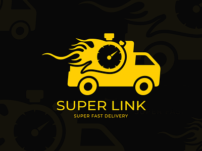Courier & Delivery Service Logo Design