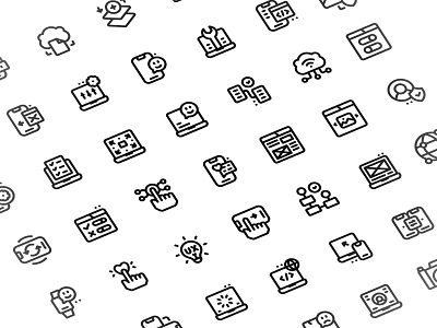 User Experience Icon Set