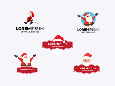 Christmas Santa Logo