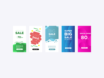 Sale Banner Illustration