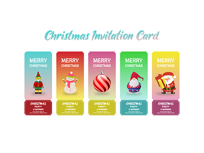 Christmas Invitation Card