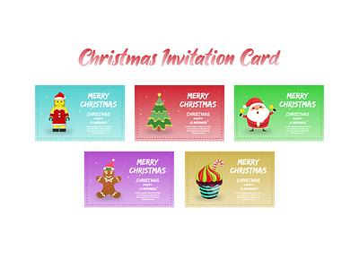 Christmas Invitation Card background card celebration christmas decoration design greeting holiday illustration invitation merry new ornament party poster season template vector winter year