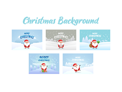 Christmas Background Illustration