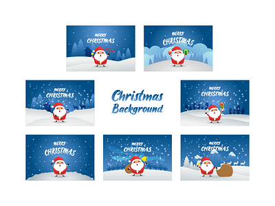 Christmas Background Illustration