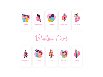 Valentine Card Illustration