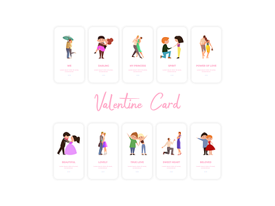 Valentine Card Illustration